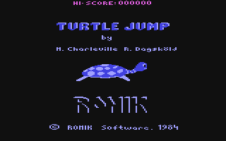 Turtle Jump Title Screen
